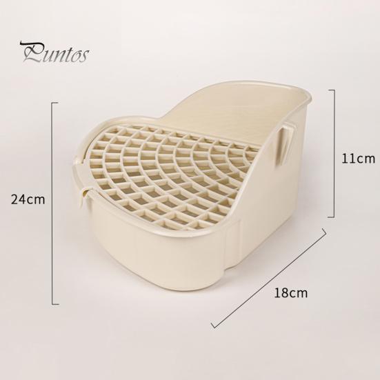 Practic, stabil, suprafață netedă, hamster, baie, animale de companie mici, hamster, iepure, cușcă, toaletă, accesorii pentru animale de companie