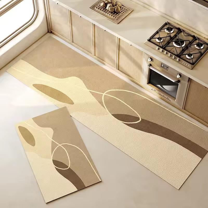 Kitchen Mat Carpet for Kitchen Non-slip Kitchen Floor Mat Super Absorbent Floor Mat Diatomite Long Carpet Bathroom Floor Rug