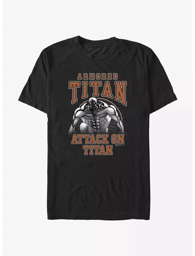 Anime Attack On Titan Armored Titan Reiner T Shirt Size S 4xl Gift For Friends S