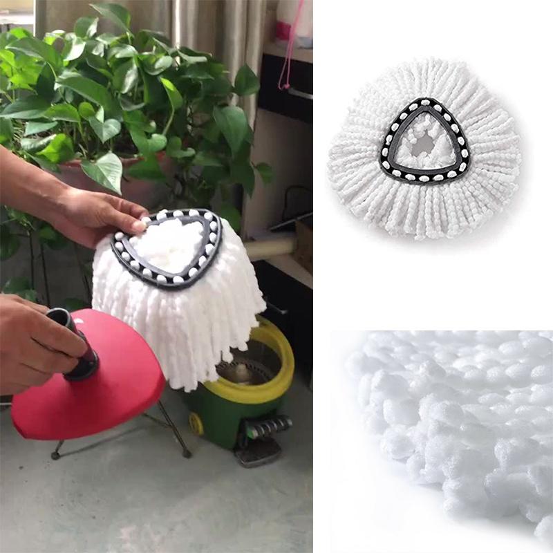 Easy Install Replacement Mop Head For 360 Degree Spin Mop