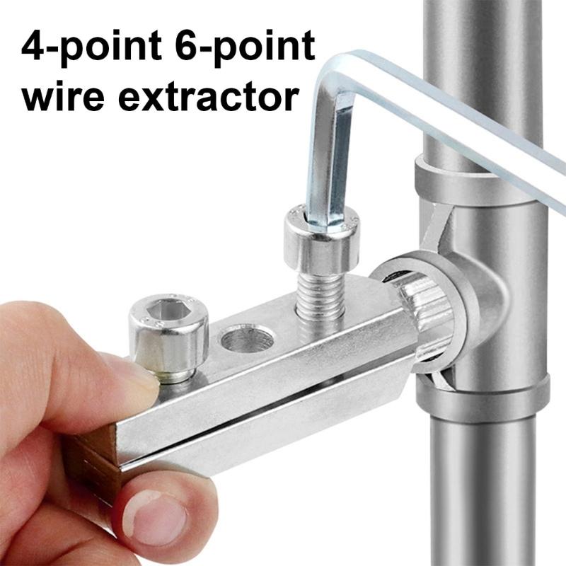 Valves Faucet Removal Tool Suitable for Efficient Extraction of Broken Screws and Water Pipe Challenging Plumbing Tasks