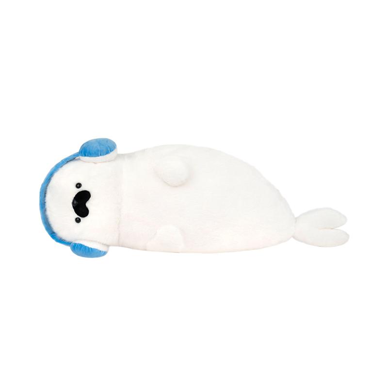 Cute Sushi Seal Plush Toy Lifelike Stuffed Animal Soft Pillow Cushion For Kids