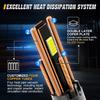 2 Pezzi H7 LED 80000LM 250W H1 H4 H11 H8 9005 HB3 9006 HB4 9012 HIR2 Lampadine LED per Fari Auto Canbus Alta Potenza Diodi CSP Lampada Nebbia Auto 6500K Bianco