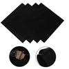 4 Piezas Protectores Cuadrados Desmontables de Papel de Aluminio para Hornilla de Gas Esterilla para Estufa Almohadilla Protectora Fácil de Limpiar