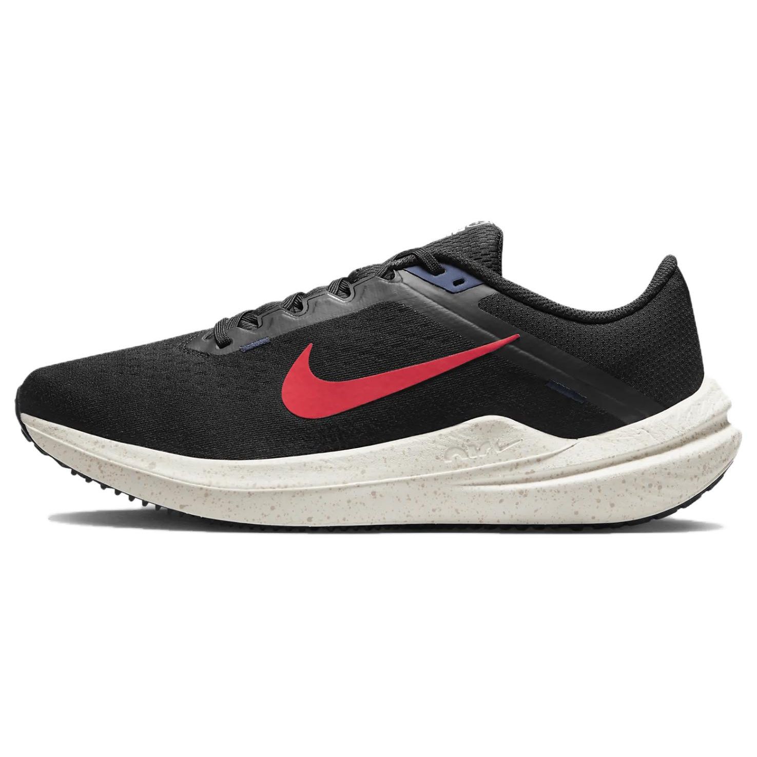 

Nike Winflo 10 Black Bright Crimson Мужские кроссовки Obsidian Sail DV4022-002 42.5