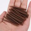 Τερματικό Carp Fishing Anti Sleeves Συνδέεται με Fishing Hook Brown