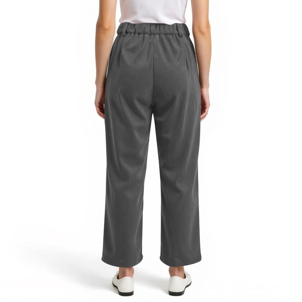 Women's Straight Pants Fashion Casual Pants Nine Point Harlan Pants