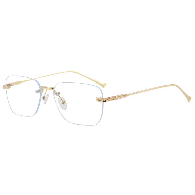 

Square Shape Sunglasses Woman Fashion Trendy Rimless Anti-glare Women Sun Glasses Driving Fishing Sunglass Men