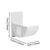 4pcs Trash Bags Shelf Holder Wall Mounted Plastic Bag Film Container DispenserGarbage Bag Storage Box Organizer For Kitchen