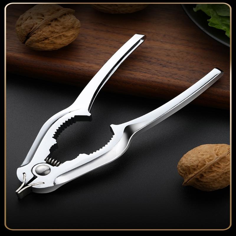 Aprisgorgogliare Strumento Granchio Cracker ApriVongole Utensile da Cucina Lega di Zinco Shucker Acciaio Inossidabile Strumento ApriVongole Gadget da Cucina