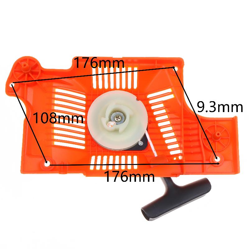 Durable Recoil Starter for  50 51 55 Rancher 503608803 Chainsaw Quick Start Assembly for Outdoor Working