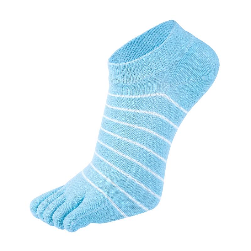 Women's Cotton Five-Toe Socks - Anti-Slip, Short Tube, Low Waist, Separate Toe Design