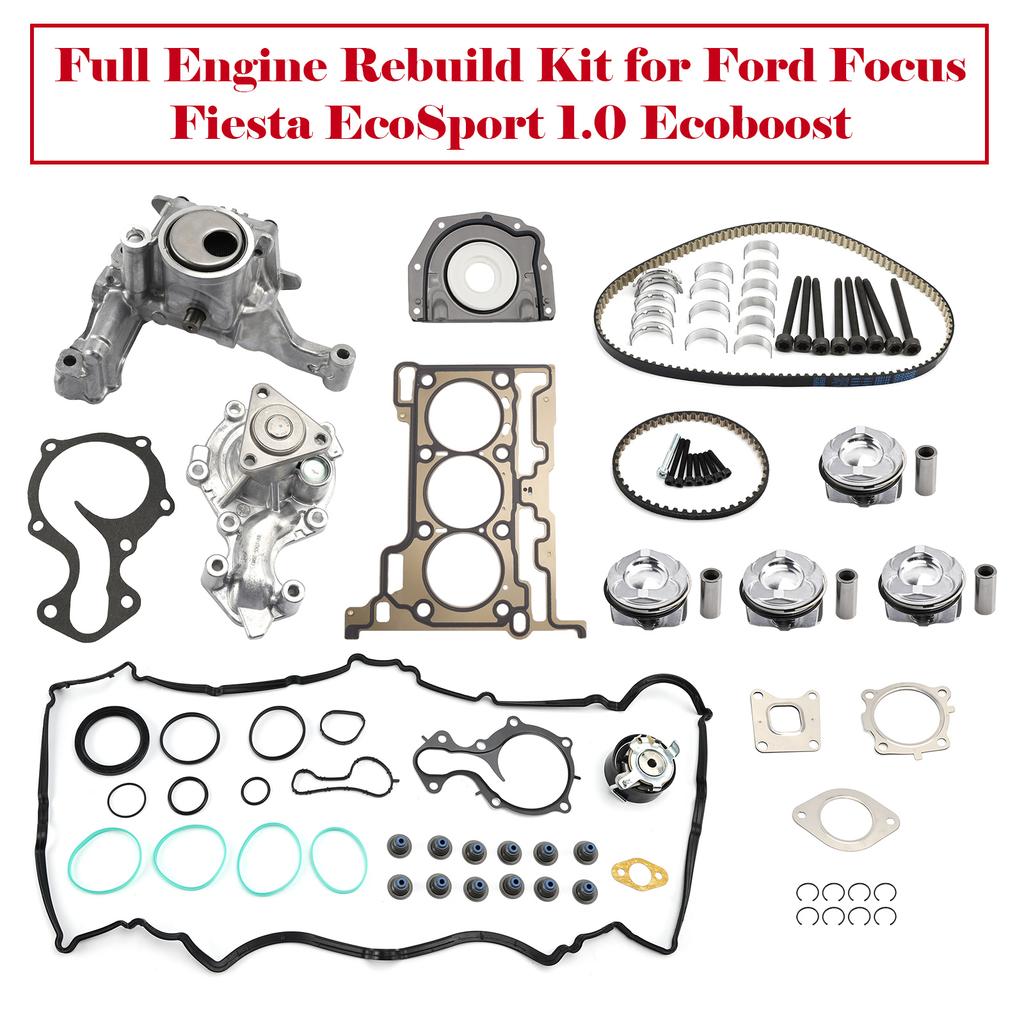 Full Engine Rebuild Kit for Ford Focus Fiesta EcoSport 1.0 Ecoboost