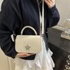 Starry Diamond Chain Texture Crossbody Bags Women Fashion Shiny Star Small Square Hand-held Shoulder Bag Lady Commuting Handbags