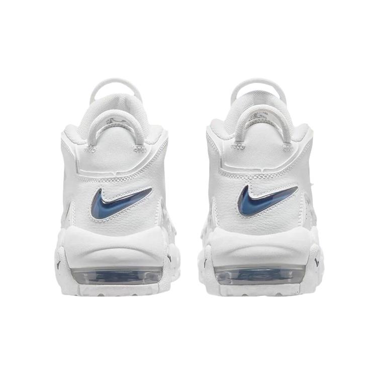 Nové Nike Air More Uptempo Bílá Půlnoční námořnická modř GS DH9719-100