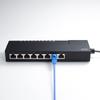 Sanwa Supply Gigabit compatible tap type switching hub ports with (8 magnet) LAN-GIGAT803BK