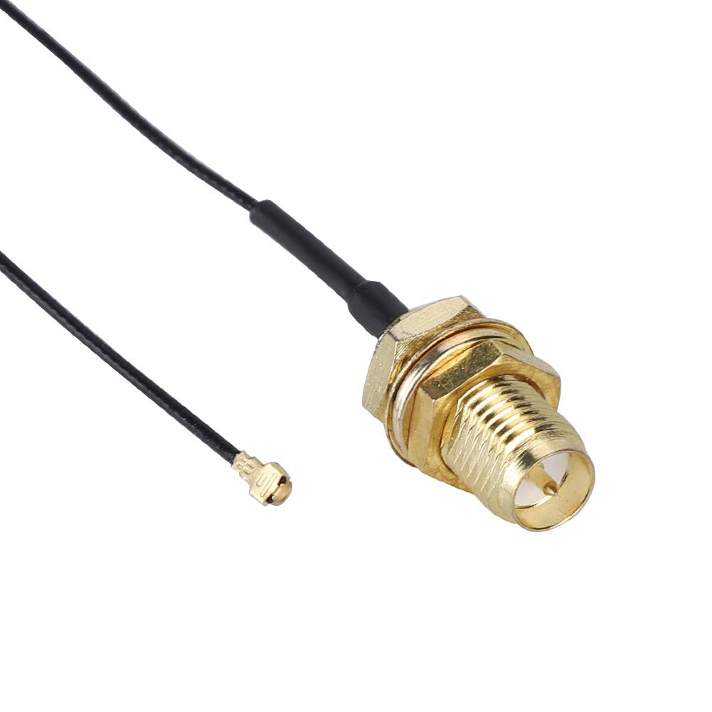 2Pcs WiFi Antenna Extension Cable To RP SMA Male NGFf M. 2 Connector Cable Wire Line Cord 31cm