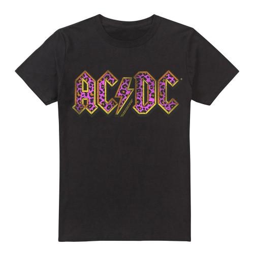 AC/DC Mens Animal Print T-Shirt