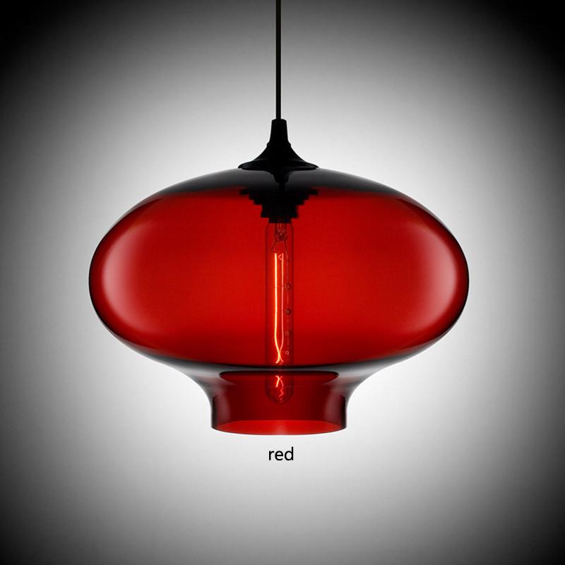 Modern Minimalist Glass Chandelier E27/E26 LED Living Room Kitchen Clothing Store Loft Balcony Lighting