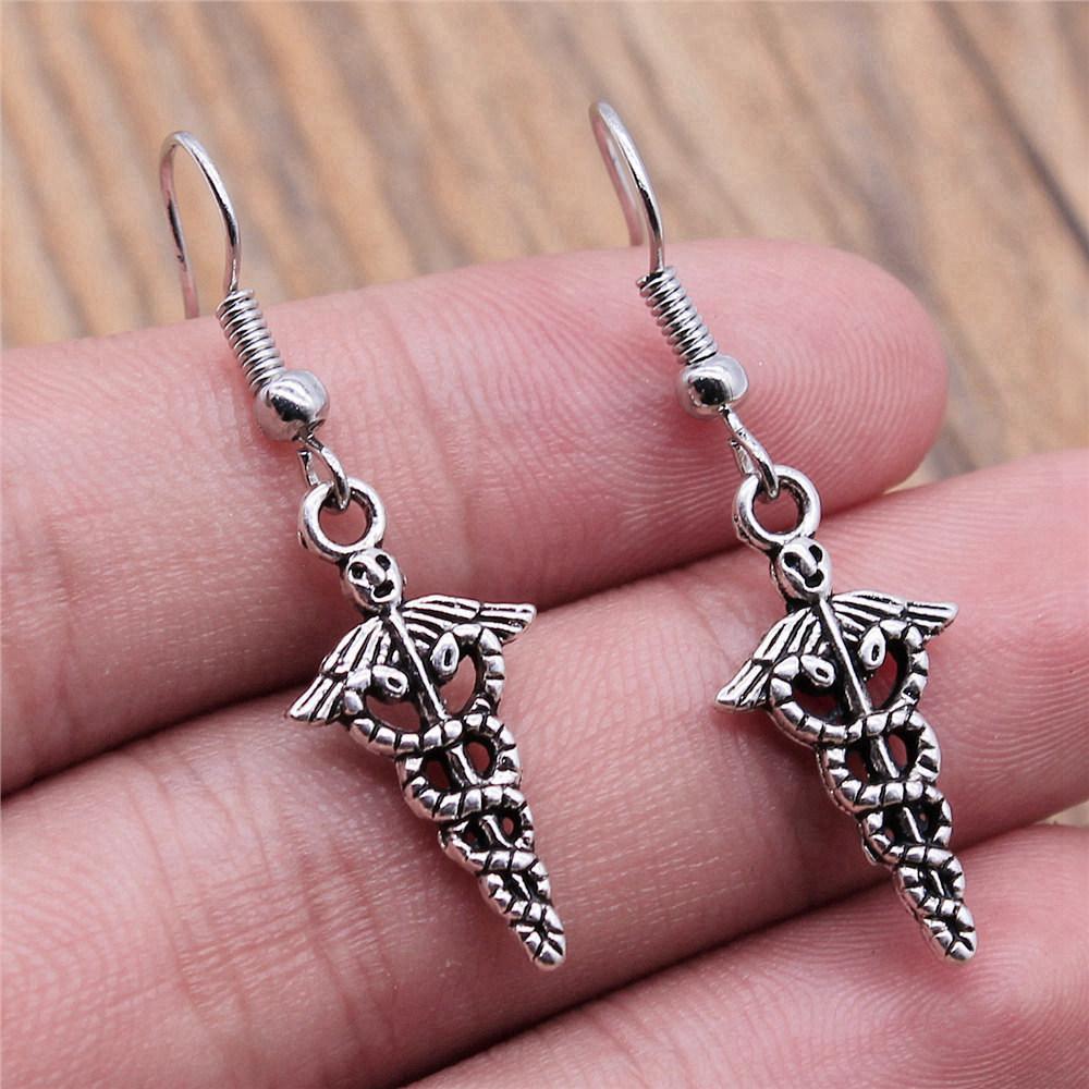 Streetwear New Arrival Dragon Snake Horse Anime-Themed Drop Earrings Unique Formal Gift for Her