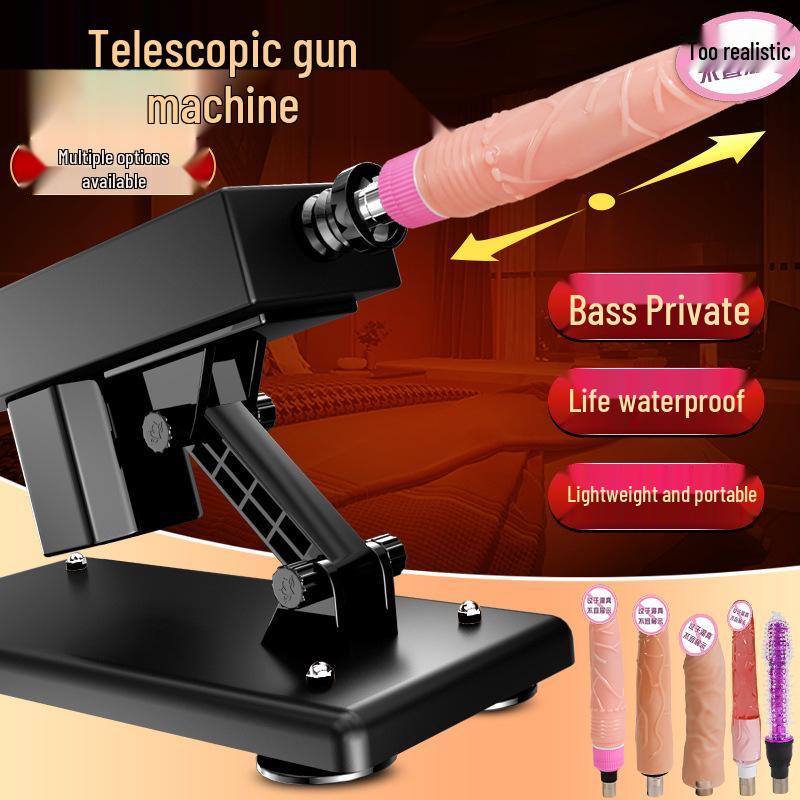Elektrischer Teleskop-AV-Vibrator-Stab - Hochgeschwindigkeits-Massagegerät für Frauen