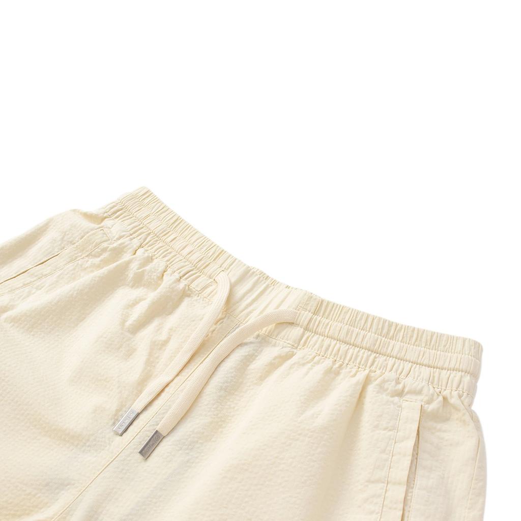 Li Ning Wade LUNAR ROCK Knitted Sweatpants Men's Cloud Apricot AYKS401-4
