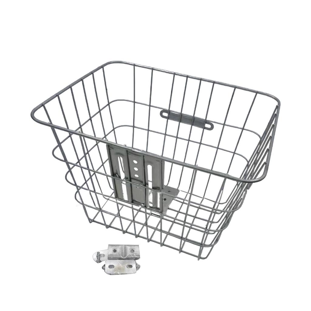 Bike Basket Cycling Holder Storage Bag, Pet Electric Car Basket, Shopping Bicycle Frame