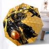 Transformer, Bumblebee Automatic Opening and Closing, 8 rib Structure Portable Umbrella, Suitable for Men and Women in All Seasons  Perfect