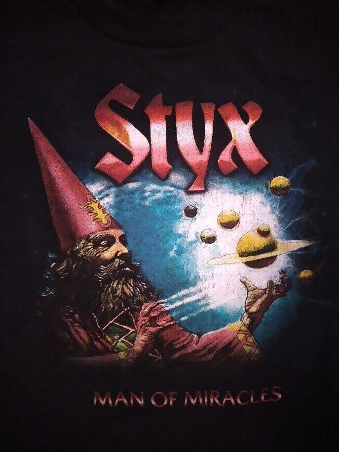 

STYX- Man of Miracles Concert Tour 1974 Shirt S-4XL 3XL