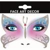 Cartoon Face Stickers Glitter Face Art Decor Glitter Makeup Stickers  Theater Gifts Birthday Party
