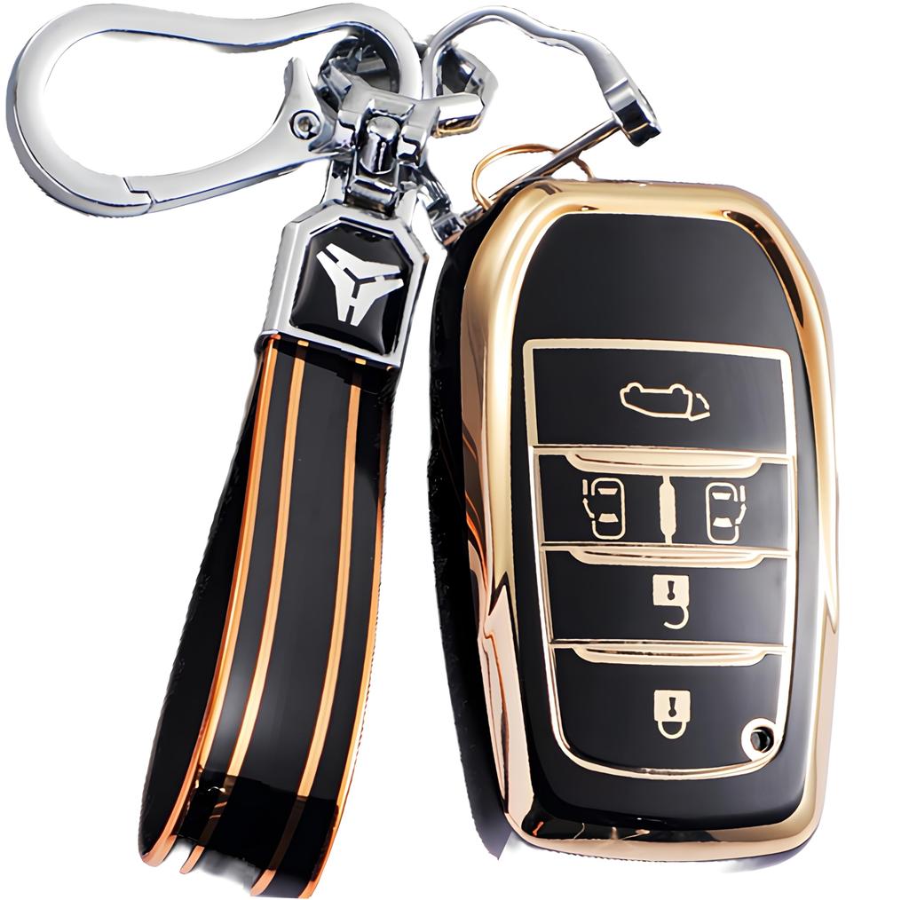 Alphard Vellfire 40 Series Noah New Voxy 90 Series Sienta kompatibilní s pouzdrem na klíč Toyota Smart Key Stylový kryt klíče s ochranou proti poškrábání Přívěsek na klíče Alphard