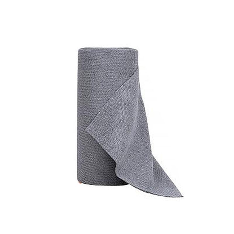 

20 шт./рулоны Многоразовые чистящие салфетки Бытовая кухонная ткань Рулоны полотенец из микрофибры Посудные тряпки Моющая бумага Замена бумажных полотенец серый
