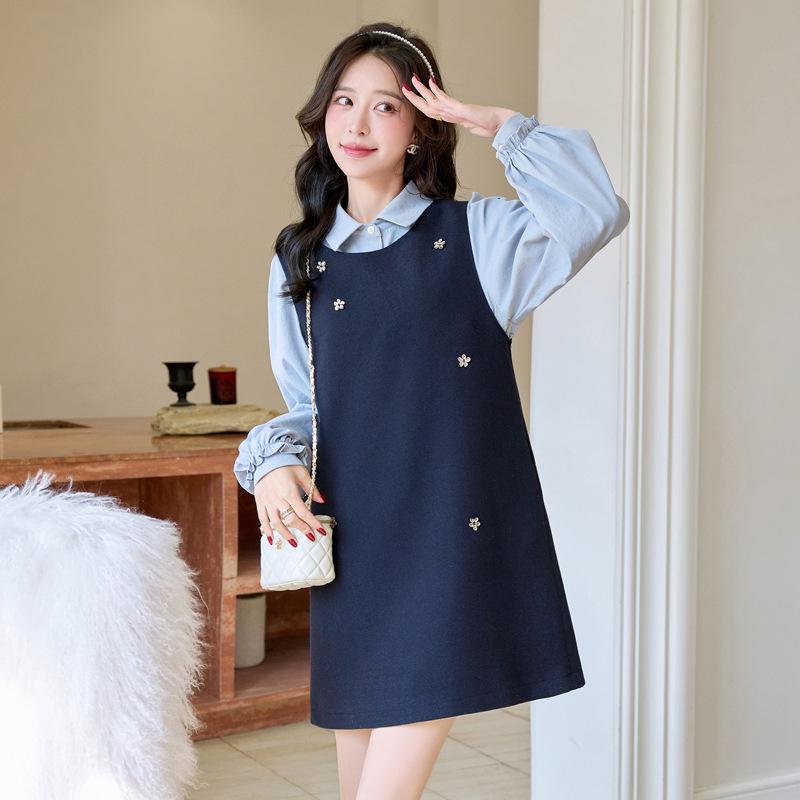 2025 Spring Slimming Vest Dress: Fashion-Forward Two-Piece with Fragrance Style, YJ8512