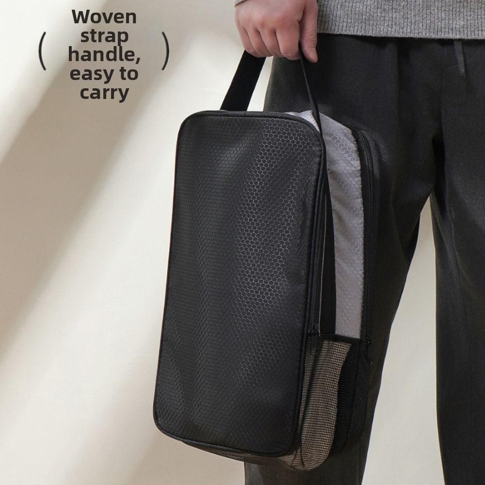 Dust-proof Sports Shoes Bag Double-layer Shoes Organizer Large Capacity Golf Shoe Bag  Outdoor