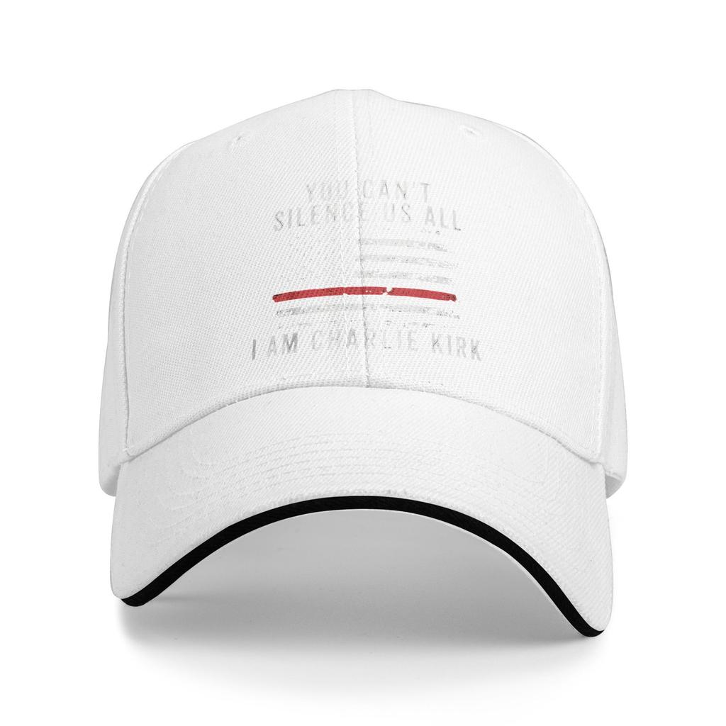 Sommer Du Kannst Uns Nicht Alle Zum Schweigen Bringen Ich Bin Charlie Kirk Baseballkappe Wandern Angeln Streetwear Design Trucker-Mütze Partner Baseballkappen