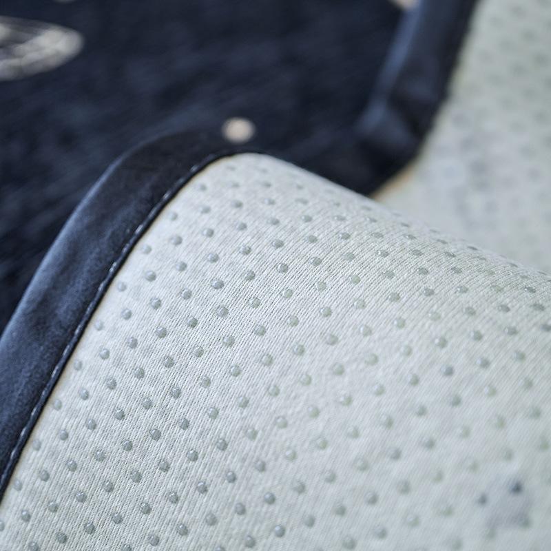 Chenier Sofa Cushion, Universal In All Seasons, Non-Slip And Dirt-Resistant Seat Cushion, Black Dust-Proof Sofa Cover, Cloth Towel Seat Cushion