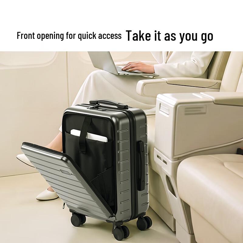 Deli 20-inch Carry-On Travel Suitcase