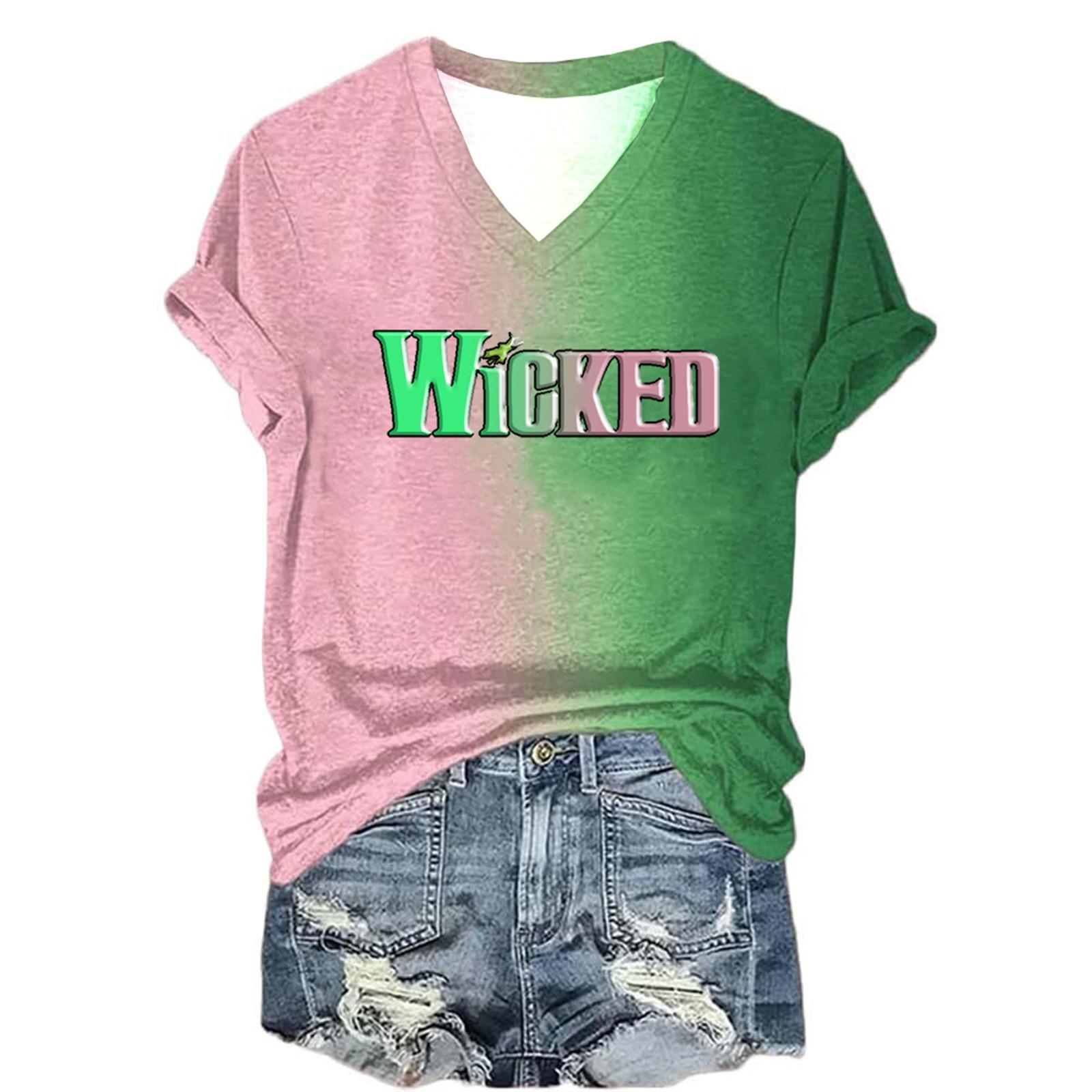 

Женская повседневная толстовка с круглым вырезом и коротким рукавом с принтом и карманом XL армия зеленый