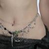 Waist Chains Butterfly Elegant Belly Chain Fashion Advanced Waist Accessory Versatile Hip Chain for Women