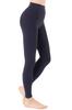 Necker Yoga Leggings Yoga Stretchy and [Stress-Free Comfort] High-Waisted Pants, Quick-Drying (Size S, Navy)