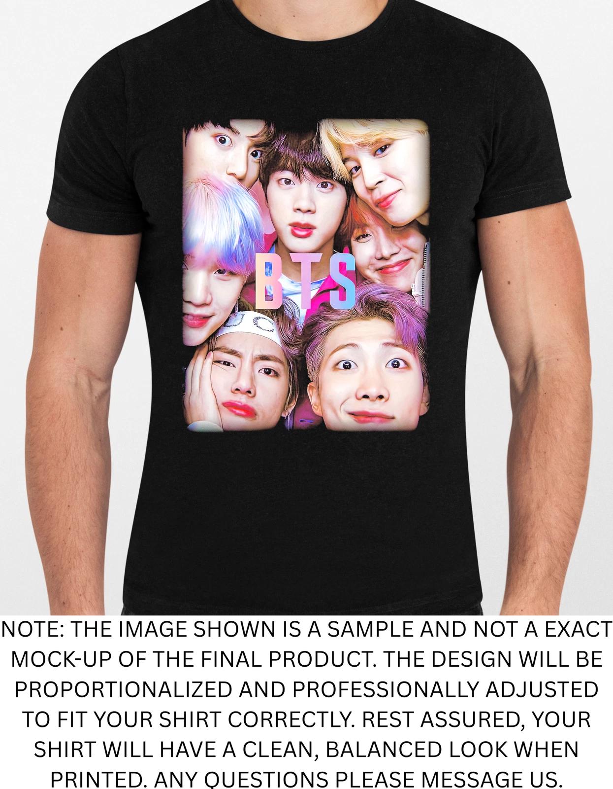 Men s and Women s T-shirts Bts 1 Graphic S