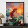 Disney The Little Mermaid Ariel Diamond Paint Art Kit Mosaic Painting Diamond Art Home Room Decor Gift