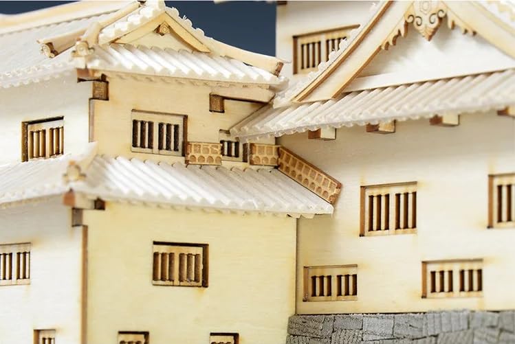 Woody Joe Fukuyama Castle Restoration Option Kit Wooden Model Assembly Kit 1/150