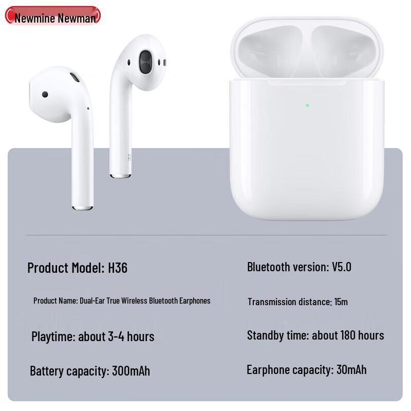 Newmine H36 TWS Bluetooth Sport Earbuds