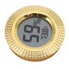 Insert Digital Hygrometer Round Cigar Box High Accuracy Electronic Temperature Humidity Meter