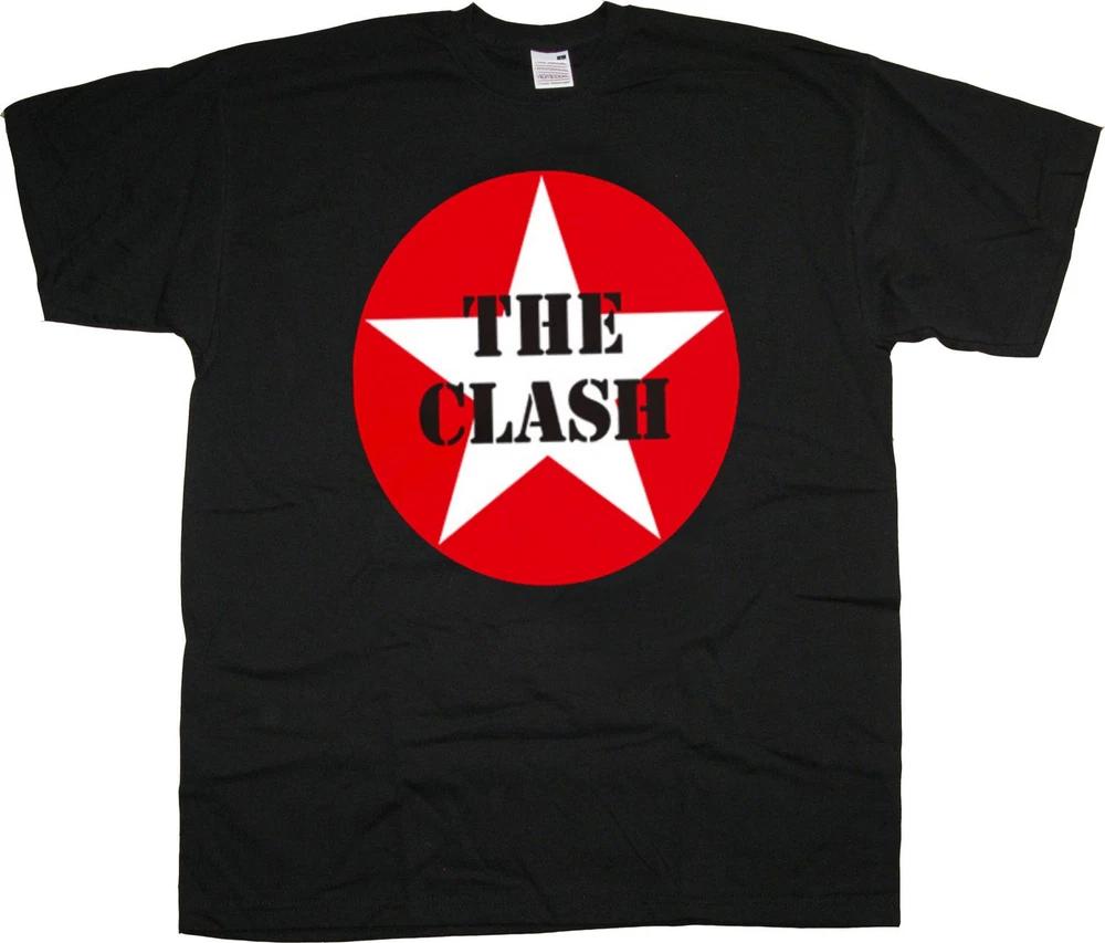 The Clash Joe Strummer Logo Tshirt Unisexs