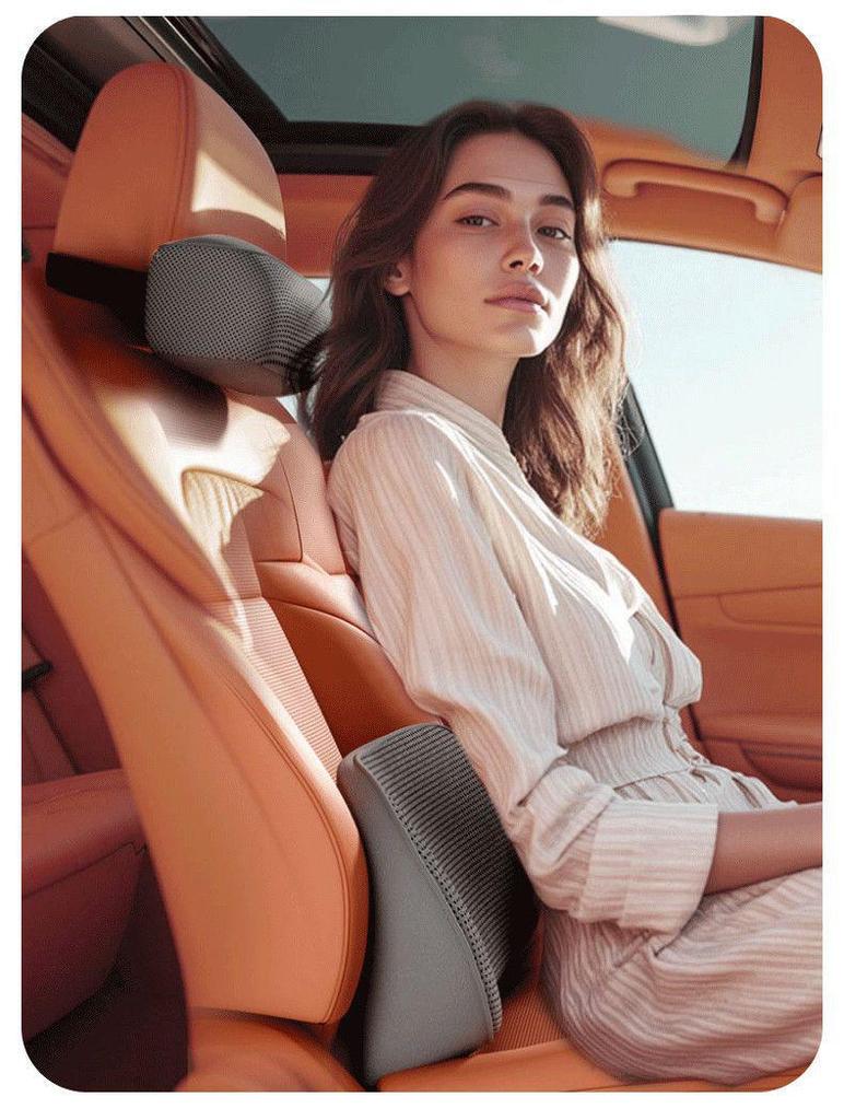 Car Lumbar Support Pad for Tailbone Protection and Driver Comfort