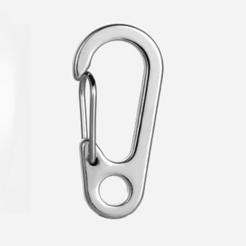 5Pcs Solid Color Climbing Buckles Outdoor Tools Mini Wire Gate Clips for Outdoor Climbing Hiking Small Durable Quick Hook