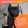Quick Attach Waist Buckle Sturdy ABS Tool Belt High Quality Waist Bag Clip  Professional Use