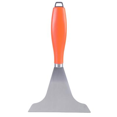 Heavy Duty Griddle Handle Scrapers for Flat Top Stainless Steel Food Scrapers Outdoor Antislip Grill Scrapers Tool